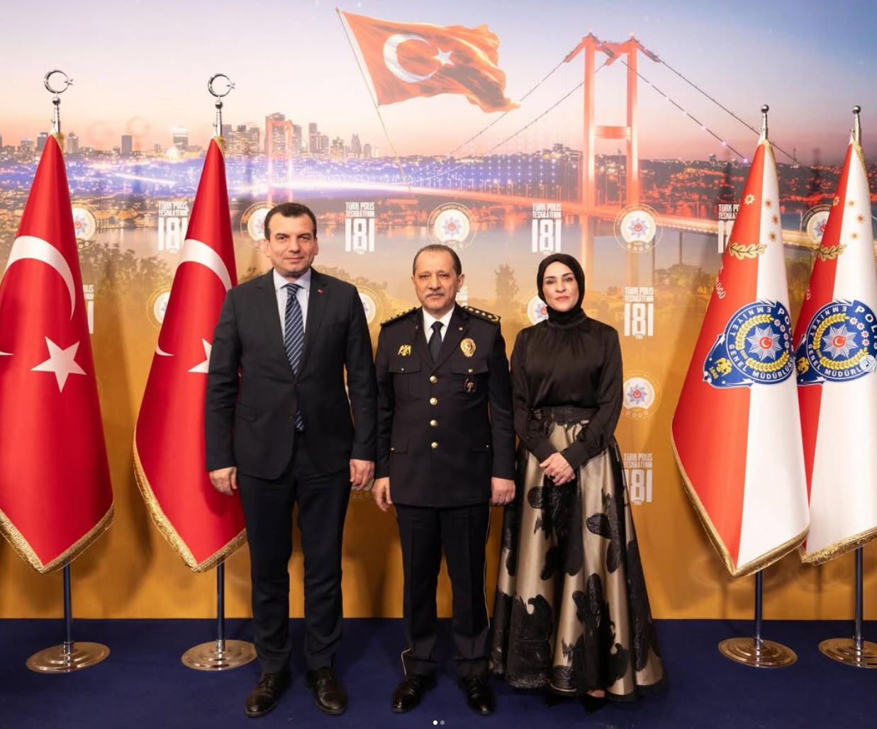 Türk Polis Teşkilatı’nın 181. kuruluş yıl dönümü programı