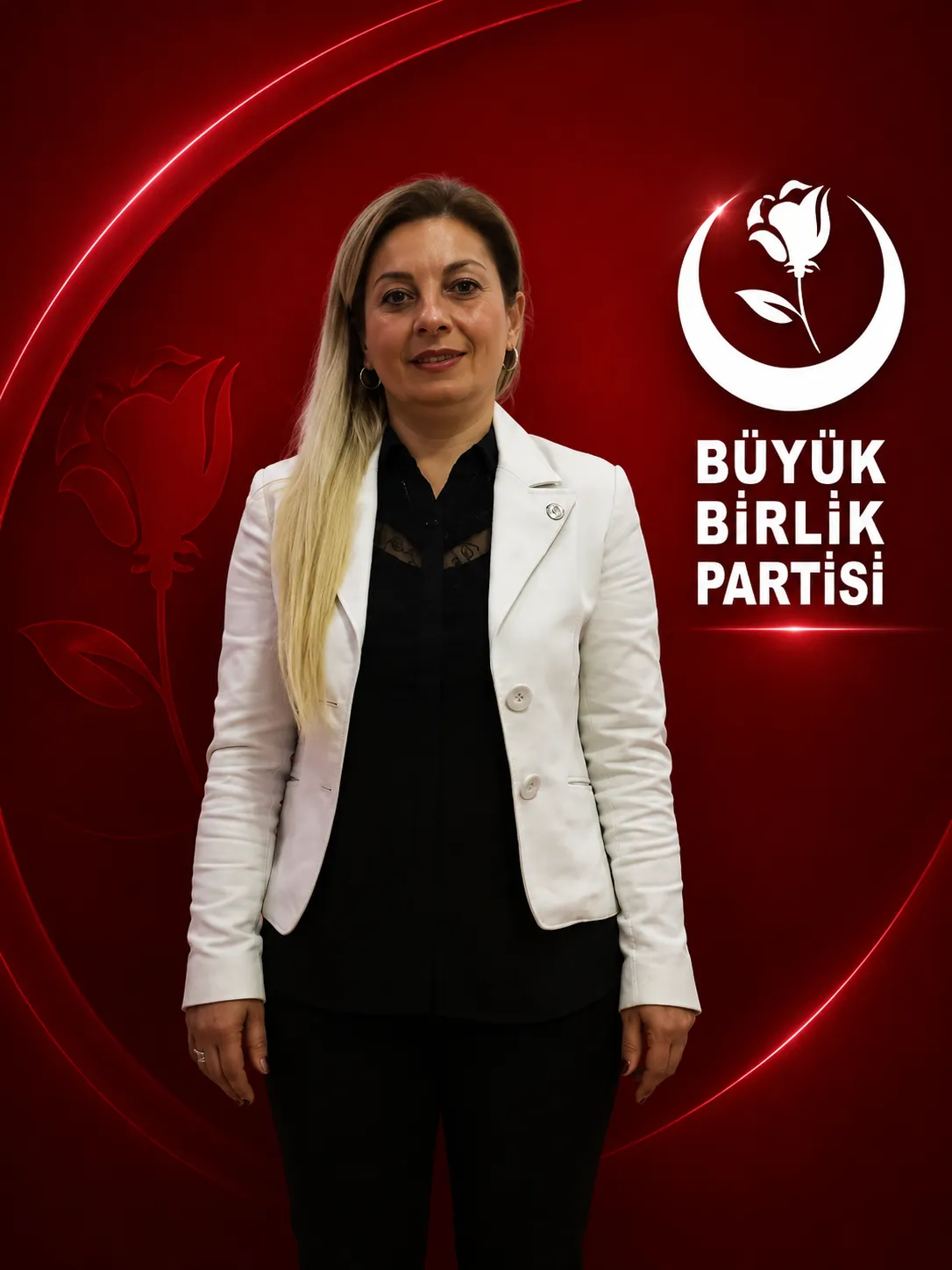 Büyük Birlik Partisi Tuzla - Arzu Şahin - İlçe Yöneticisi