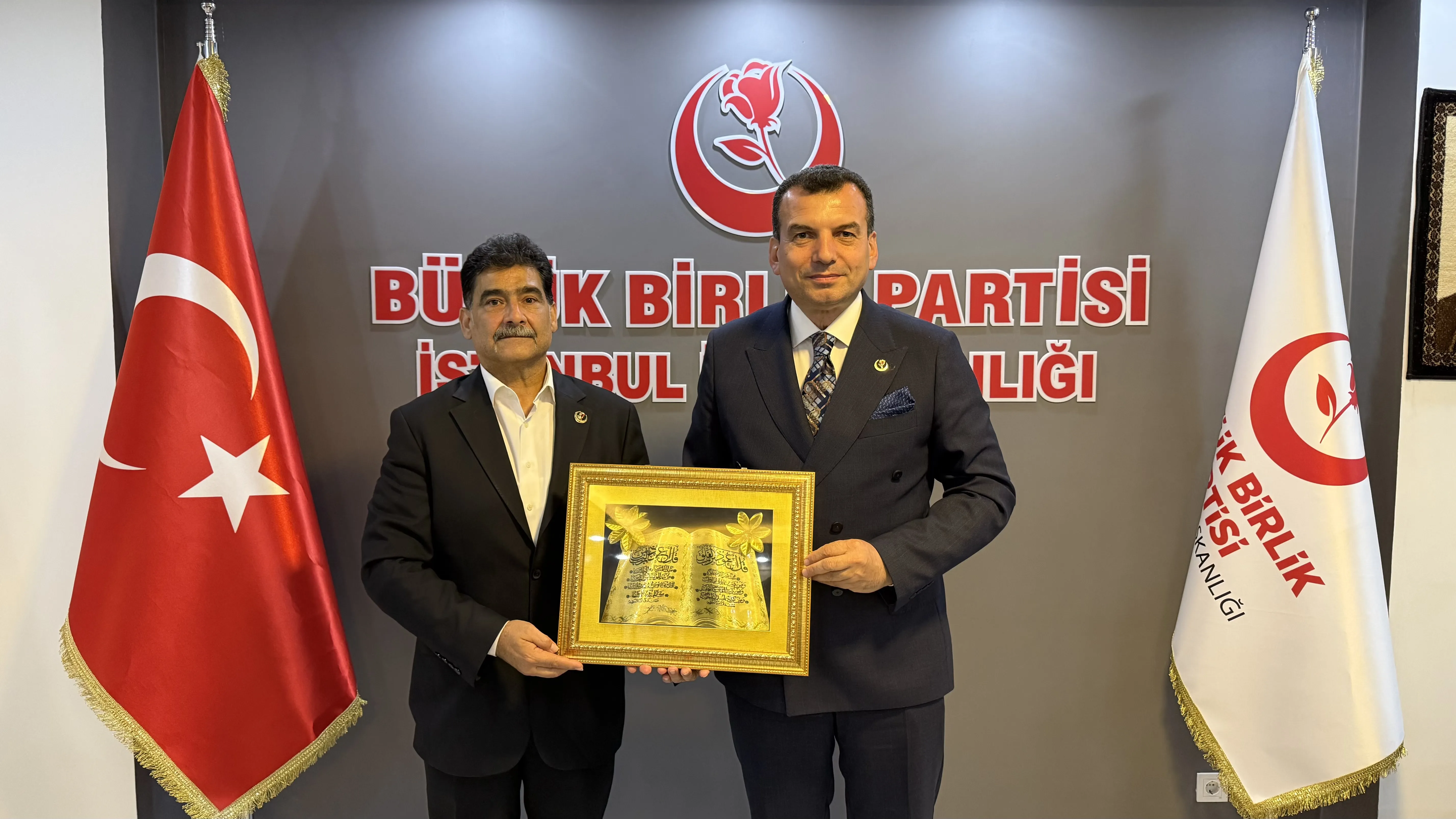 BBP Tuzla Teşkilatından İstanbul İl Başkanlığına Hayırlı Olsun Ziyareti