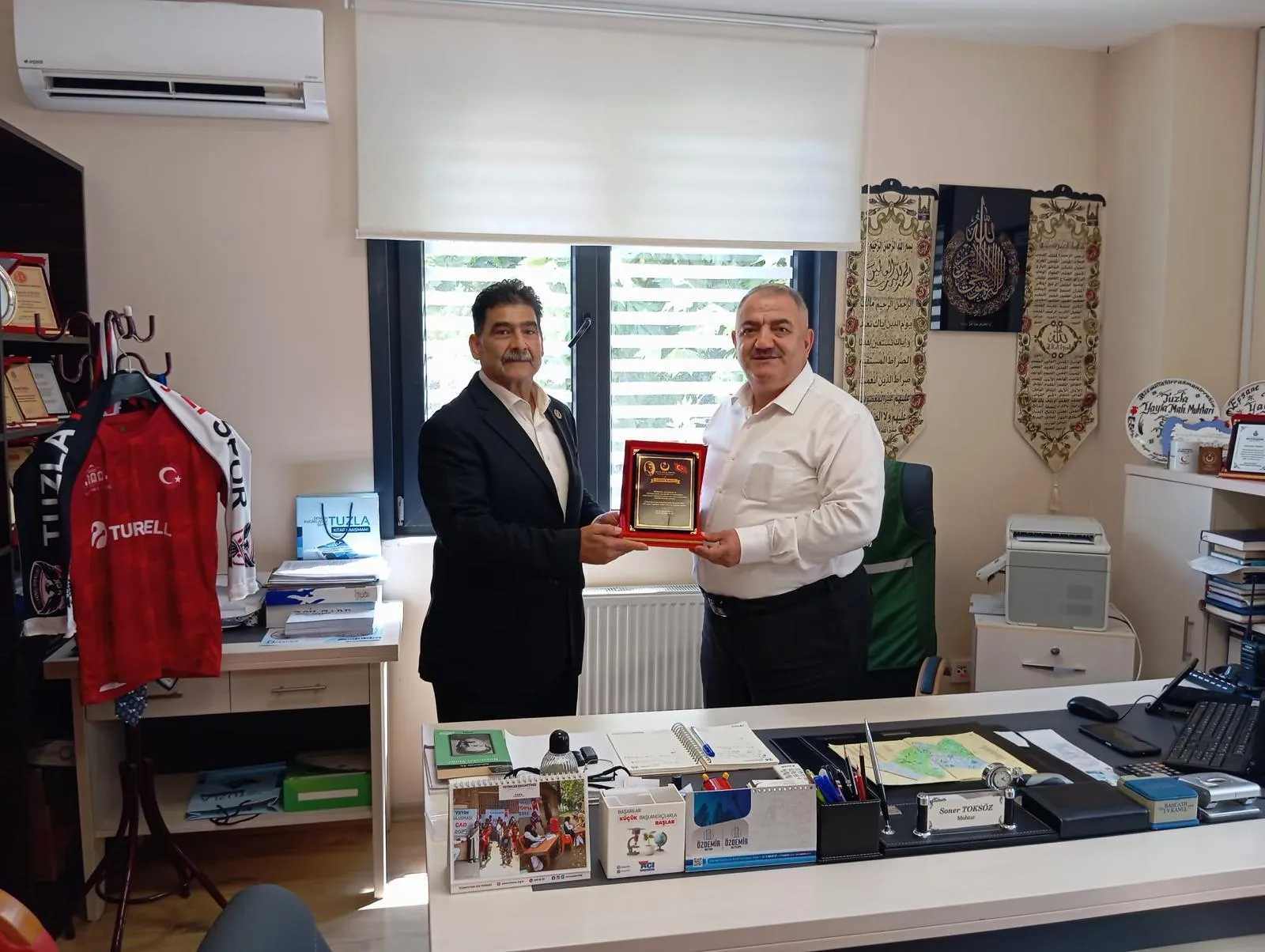 BBP Tuzla Teşkilatından Yayla Mahallesi Muhtarlığına Ziyaret