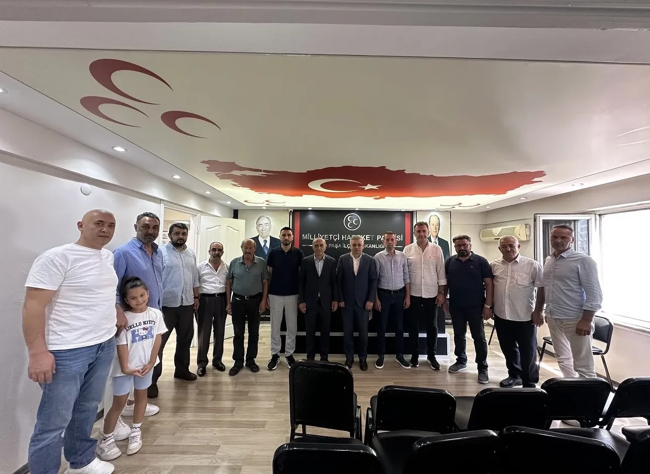 Büyük Birlik Partisi Gaziosmanpaşa İlçe Teşkilatı’ndan MHP Gaziosmanpaşa İlçe Başkanlığı’na Hayırlı Olsun Ziyareti