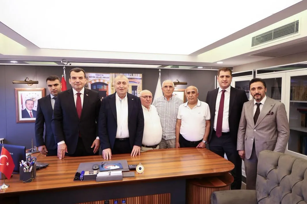 Büyük Birlik Partisi İstanbul İl Teşkilatı'ndan Halil İbrahim Balcı'ya Hayırlı Olsun Ziyareti