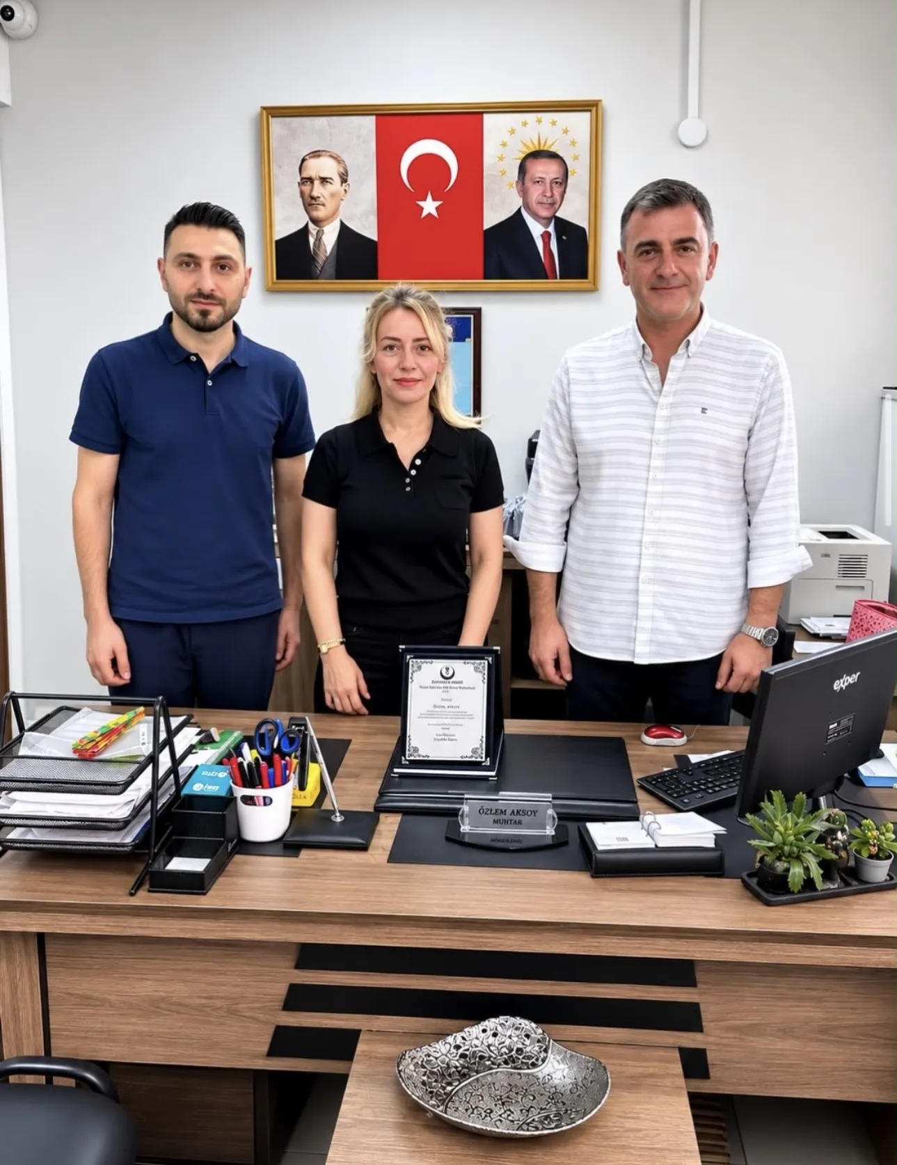 Büyük Birlik Partisi Gaziosmanpaşa İlçe Teşkilatından Şemsipaşa Mahalle Muhtarına Ziyaret