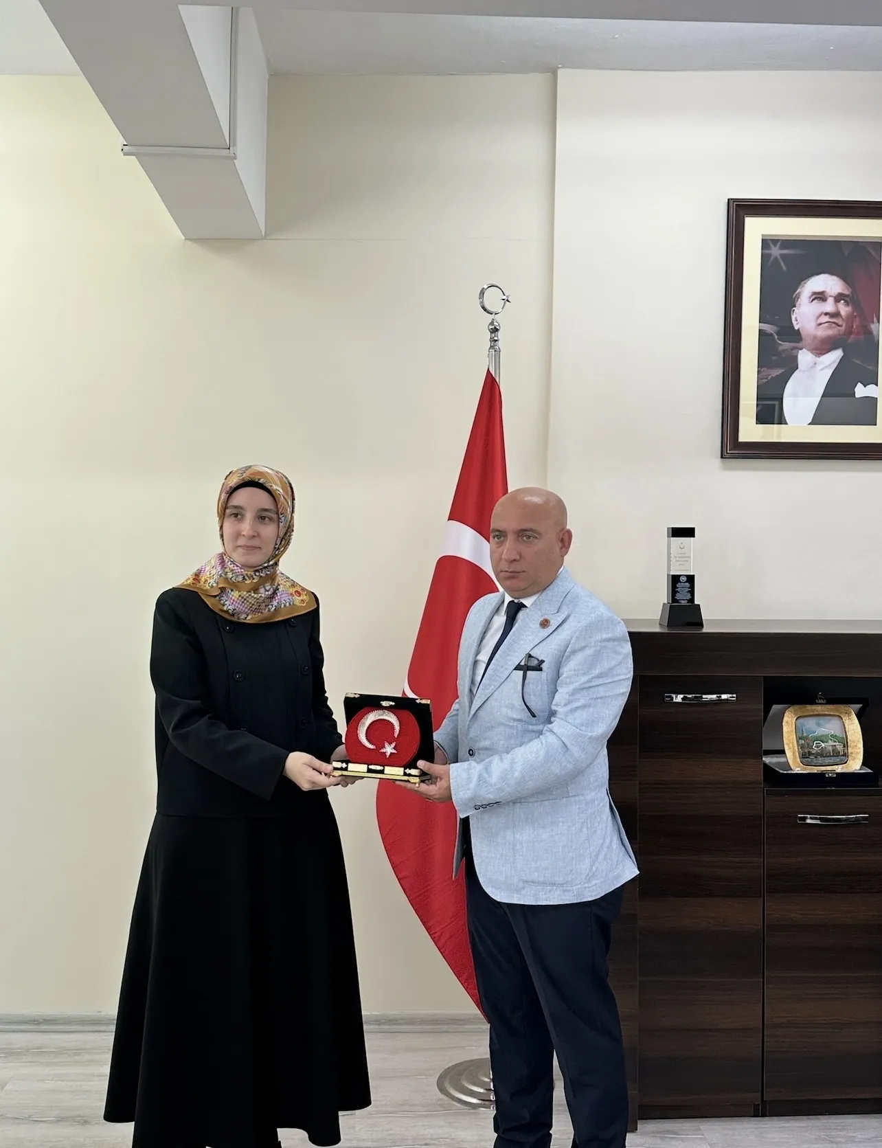Büyük Birlik Partisi Fatih İlçe Başkanlığından İlçe Sağlık Müdürü Dr. Melek Nur Aslan’a Ziyaret