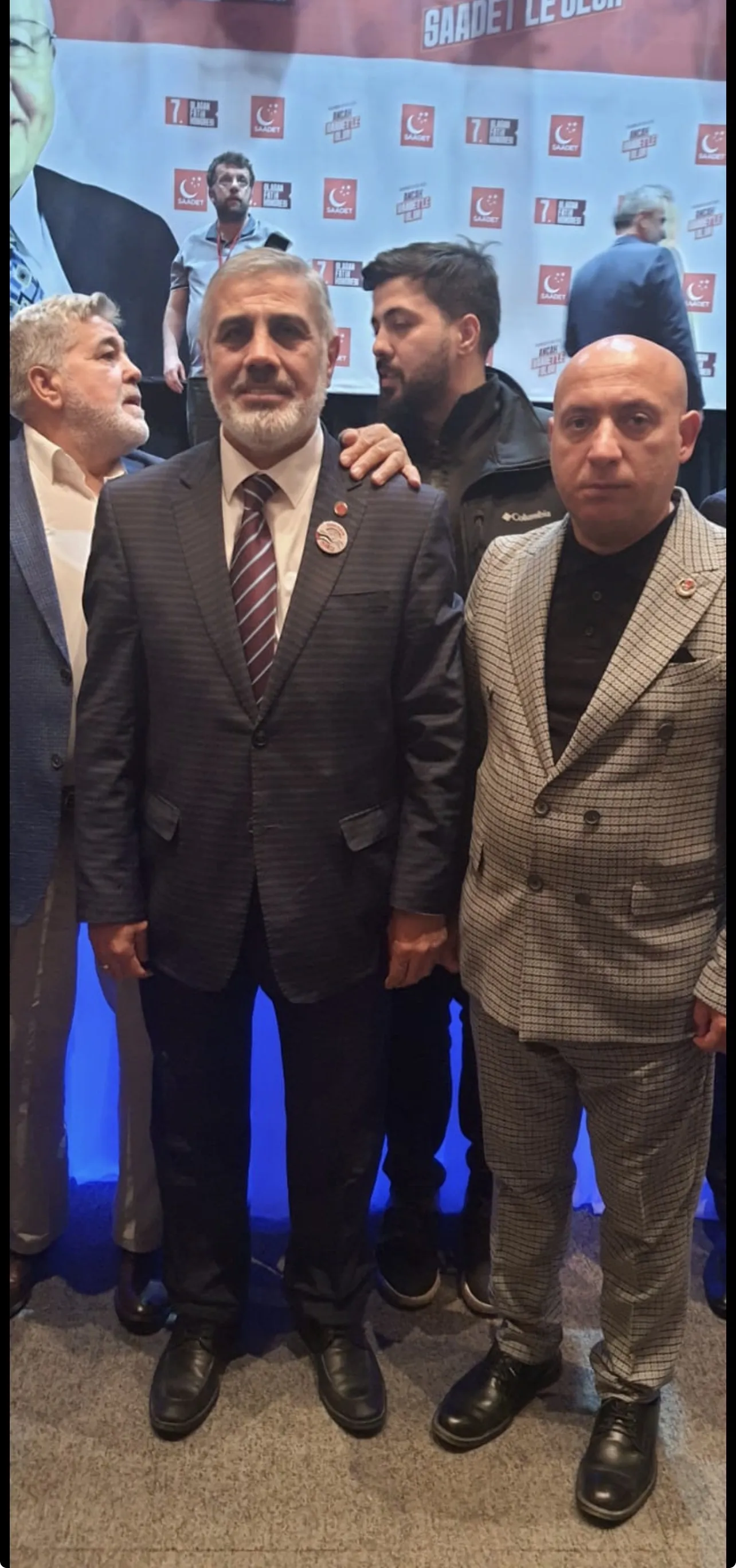 Büyük Birlik Partisi Fatih İlçe Başkanlığından Saadet Partisi Fatih İlçe Kongresine Katılım